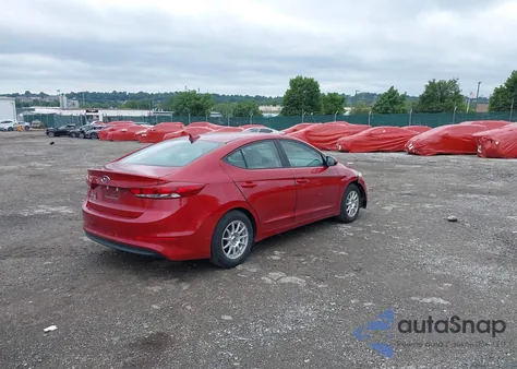 2017 Hyundai Elantra Se from USA, damaged, VIN KMHD74LF2HU099182